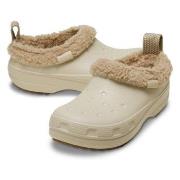 Crocs Classic Lined Shorty Benhvit US M5/W7 (EU 37-38)