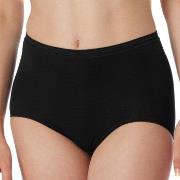 Schiesser Truser Luxury Maxi Svart bomull XX-Large Dame