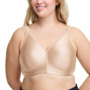 Swegmark BH Shine Soft Bra Moulded Cups Beige polyamid C 80 Dame