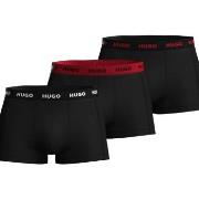 HUGO 3P Triplet Trunk Svart 992 bomull X-Large Herre