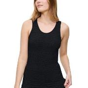 Triumph Beauty Layers Wool Tank Top Svart ull Small Dame