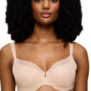 Triumph BH BMU Illusion Curve Minimizer Bra Beige G 90 Dame