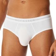 Schiesser 2P Cotton Flex Rio Briefs Hvit bomull Large Herre