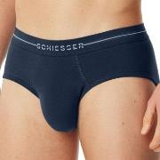 Schiesser 2P Cotton Flex Rio Briefs Marine bomull 3XL Herre