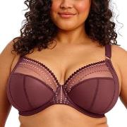 Elomi BH Matilda Underwired Plunge Bra Mørkrød   I 85 Dame