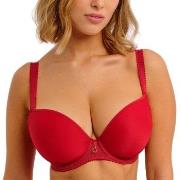 Freya BH Fascinate UW Moulded Plunge T-Shirt Bra Rød I 70 Dame