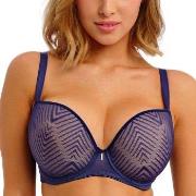 Freya BH Tailored Uw Moulded Plunge T-Shirt Bra Blå J 70 Dame