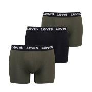 Levis 3P Repeat Logo Boxer Brief Multi Mixed bomull Medium Herre