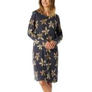 Schiesser Long Sleeve Nightshirt Mørkgrå  4XL Dame