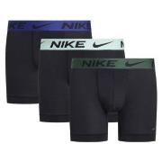 Nike 6P Everyday Essentials Micro Boxer Brief Svart/Grønn polyester X-...