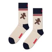 Happy socks Strømper Gingerbread Sock Beige Str 41/46