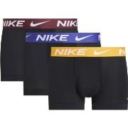 Nike 6P Everyday Essentials Micro Trunks Svart/Gul polyester Medium He...
