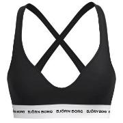 Björn Borg BH Logo Bralette Svart bomull Small Dame
