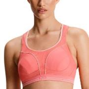 Shock Absorber BH Ultimate Run Bra Rosa/Hvit polyamid F 85 Dame