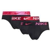 Nike 6P Dri-Fit Essential Micro Hip Brief Rød/Rosa bomull Medium Herre