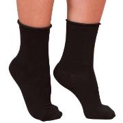Trofe Bamboo Loose Socks Strømper 3P Svart Str 43/46 Dame