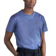 Bread and Boxers Pima Cotton Crew Neck Jeansblå bomull Large Herre