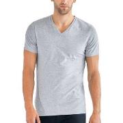 Bread and Boxers V-Neck Grå økologisk bomull X-Small Herre