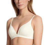Calida BH Cate Triangle Soft-Bra Krem bomull A 80 Dame