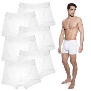 Bread and Boxers Boxer Briefs 6P Hvit økologisk bomull XX-Large Herre