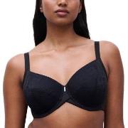 Chantelle BH EasyFeel Very Covering Underwired Bra Svart nylon D 85 Da...
