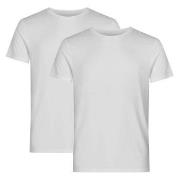 Resteröds 2P Organic Cotton Crew Neck Hvit økologisk bomull Small Herr...