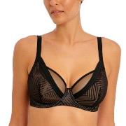 Freya BH Tailored UW High Apex Plunge Bra Svart I 85 Dame