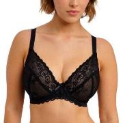 Freya BH Quinn Underwire Plunge Bra Svart E 80 Dame
