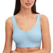 Calida BH Elastic Top Isblå bomull Large Dame