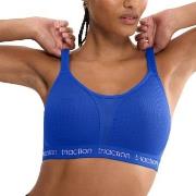 Triumph Triaction Energy Lite Padded Sports Bra EX BH Kornblå C 75 Dam...