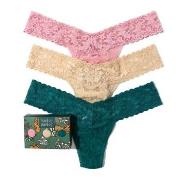 Hanky Panky Truser 6P Low Rise Lace Thong  D2 Multi-colour-2 nylon One...
