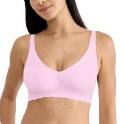 Sloggi BH ZERO Feel Bliss Soft Bra Rosa XL+ Dame