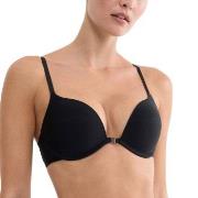 Triumph BH Pure Micro Push Up Bra With Front Closure Svart C 75 Dame