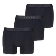 Levis 3P Logo Boxer Briefs Svart bomull X-Large Herre