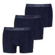 Levis 3P Logo Boxer Briefs Marine bomull Large Herre