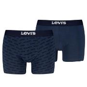 Levis 2P Men Logo Boxer Briefs Marine bomull Medium Herre