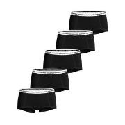 Björn Borg Truser 5P Everyday Boxer Shorts Svart/Hvit bomull Large Dam...