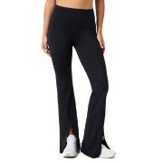 Björn Borg Studio Flared Slit Tights Svart Small Dame