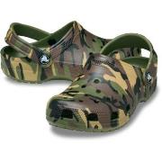 Crocs Classic Camo Clog Unisex Grønn Mønster US C13 (EU 30-31)