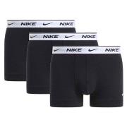 Nike 6P Everyday Essentials Cotton Stretch Trunk Hvit/Svart bomull Lar...