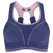 Shock Absorber BH Ultimate Run Bra Marine/Blå polyamid G 75 Dame