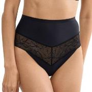 Triumph Truser Comfort Contour Highwaist String Svart Large Dame