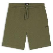 BOSS Waffle Nightwear Shorts Grønn/Khaki Medium Herre