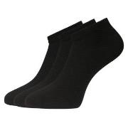 Bamboo basics Strømper 3P Dani Sneaker Socks Svart Strl 35/39