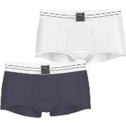 Björn Borg Truser 2P Original Boxer Shorts Hvit/Grå bomull Large Dame
