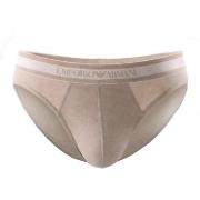 Armani Stretch Cotton Brief Beige bomull Large Herre