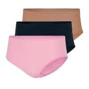 adidas Truser 3P Sport Active Light Flex Hipsters Svart/Rosa X-Small D...