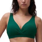 Femilet Navarino Padded Bikini Top Mørkgrørnn  42 Dame