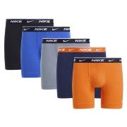 Nike 5P Essentials Cotton Stretch Boxers Oransje bomull Large Herre