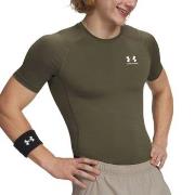 Under Armour HeatGear SS Compression Shirt Militærgrønn Medium Herre